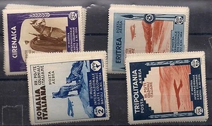 432/61 Mostra Coloniale Napoli, giro completo dei 4 Paesi compreso PA - Foto 1 di 1