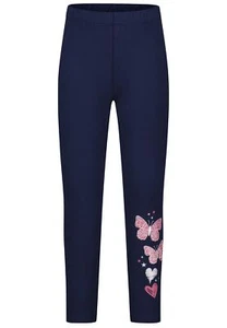 SALT AND PEPPER Legging Schmetterling Glitzer navy Gr.104 H/WINTER 23/24 NEU %% - Bild 1 von 2