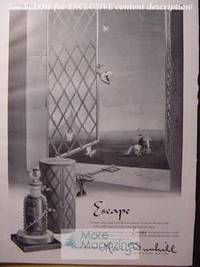 RARE 1943 Esquire Advertisement AD ESCAPE Perfume by Mary Dunhill WWII Era - Imagen 1 de 1