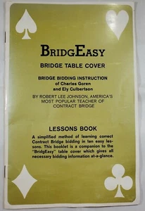 Bridge Easy - Bridge Bidding Instruction Booklet 1969 - Picture 1 of 4