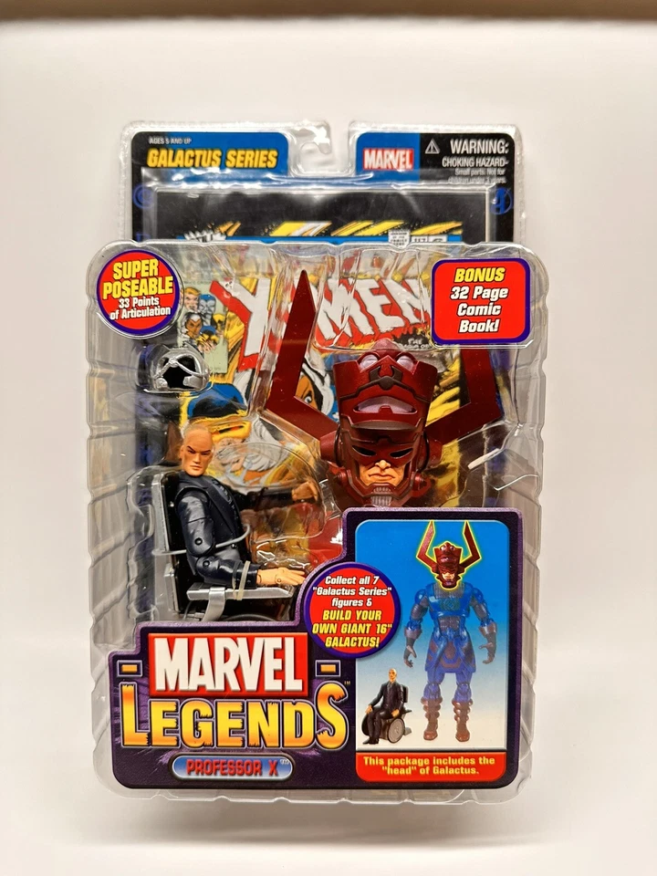 Figura Toybiz 2005 Marvel Legends Galactus Series Professor X *NUEVA EN CAJA* Foto 1 de 4