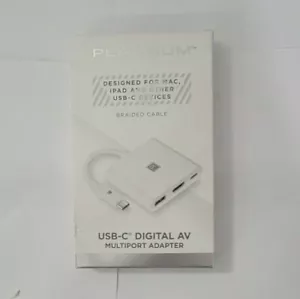 Platinum- USB-C Digital AV Multiport Adapter - White - Picture 1 of 1