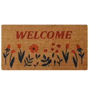 Rubber-Cal "Floral Garden" ? Welcome Spring Fußmatte 15 mm x 18" x 30" - Bild 1 von 6