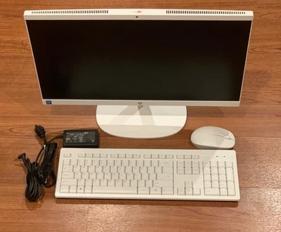 HP AIO 22-dg0003w 21.5" Pentium J5040 up to 3.2 GHz 128GB SSD 8GB RAM Win 11-S - Image 1 of 2