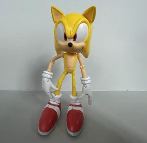 Figura Sonic the Hedeghog Super Sonic Super Poser de Jazwares. 2008-ish - Imagen 1 de 7
