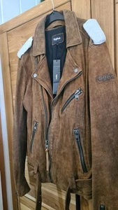 Tigha Lederjacke Rusty Herren Gr.M - Bild 1 von 4