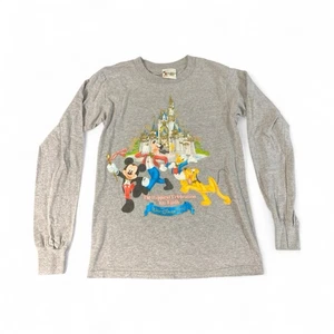 Vintage Disney World Longshirt Gr. S The Happiest Celebration On Earth Mickey Goofy - Bild 1 von 10