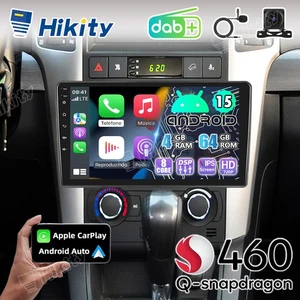 Radio de coche DAB+ 8 núcleos 4+64 GB CarPlay Android15 navegación para Chevrolet Captiva 2006-11 - Imagen 1 de 17