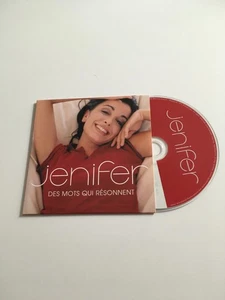 JENIFER - DEZS WORDS QUI RESONENT - SELTENE PROMO CD WIE NEU - Bild 1 von 2
