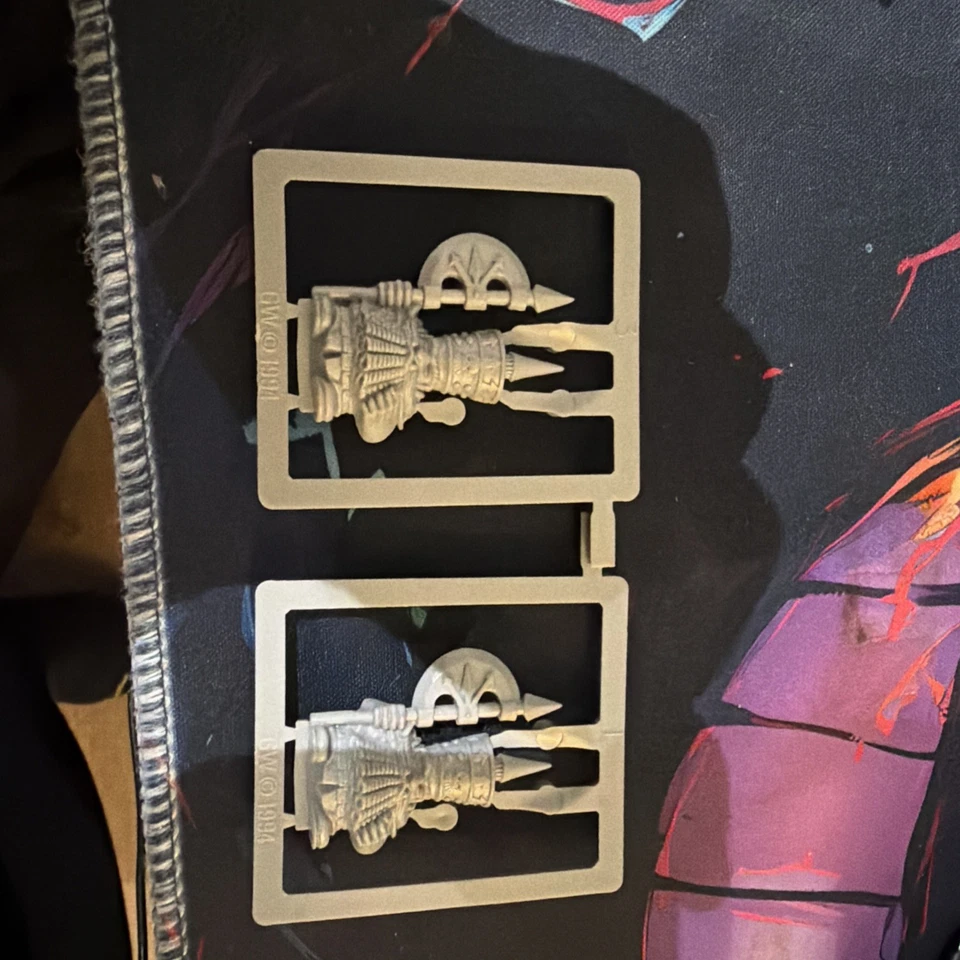 1994 Plastic Chaos Dwarf with Axe Citadel Evil Warrior Axemen Warhammer Army GW - Image 1 of 1