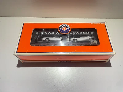 Lionel #6-29414 O Gauge PRR Evans Auto Loader With 2 '57 Chevys & 2 '67 Mustangs - Image 1 of 4