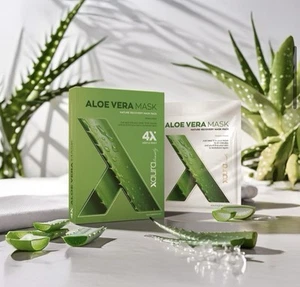xaura Aloe Vera Cottonmaske 4 Stück Ovp. Neu Beste Qualität - Bild 1 von 3