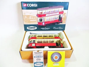 CORGI TRAMWAY 36704 'LONDON TRANSPORT FULLY CLOSED TRAM'. Ltd Ed 1:76. MIB/BOXED - Picture 1 of 6