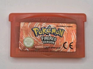 Pokemon FireRed Version Genuine Cartridge Only Nintendo Gameboy Advance - Picture 1 of 5