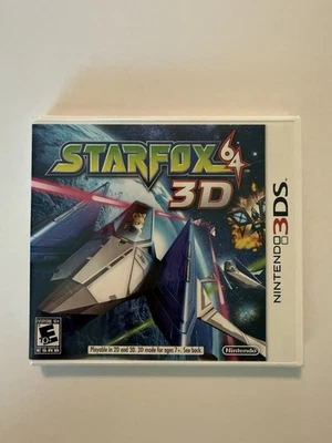 Starfox 64 3D Nintendo 3DS New Sealed Authentic 1st Print Usa Copy - Image 1 of 4
