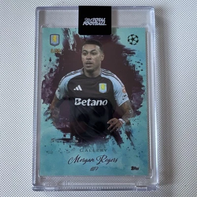 Morgan Rogers - Topps Total Football 2024-25 - Gallery /50 Aston Villa - Image 1 of 4