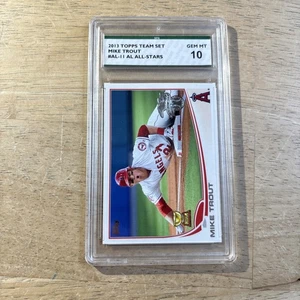 2013 Topps Opening Day Mike Trout Cup Card SPA Graded Gem Mint 10 - Picture 1 of 2