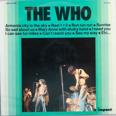 THE WHO 1971 LP MADE IN FRANCE Vinyl Record Compilation Album : EX/VG+ 6371 450 - Image 1 of 4