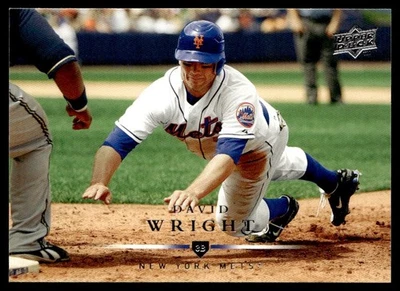 Upper Deck David Wright New York Mets #156 2008 Foto 1 de 2