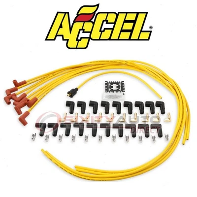 ACCEL Spark Plug Wire Set for 1967-1974 GMC C25 C2500 Pickup 4.6L 5.0L 5.3L if Foto 1 de 4