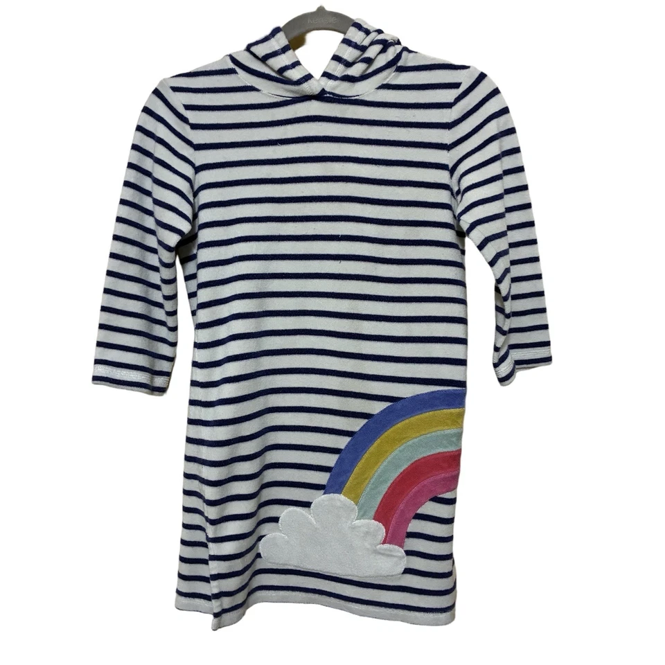 Pullover Mini Boden Toalla Arco Iris Natación Cubrir Juvenil 7/8 Rayas Foto 1 de 4