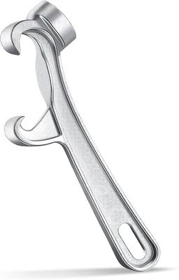 Abridor tapas cubeta 5 galones pz aluminio plateado herramienta uso industrial - Image 1 of 4