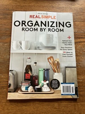 Real Simple ORGANIZING ROOM BY ROOM 2025 Special Edition  175 Ideas - Magazine - - Image 1 of 4