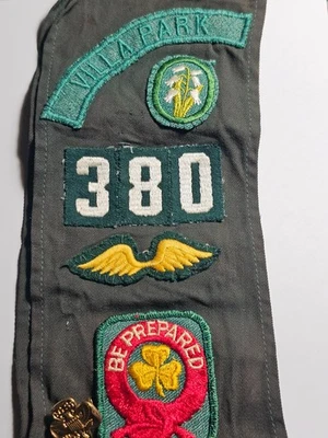 Insignias y parches vintage de alfiler de solapa de águila faja de las Girl Scouts años 40 1950 (26) Foto 1 de 4