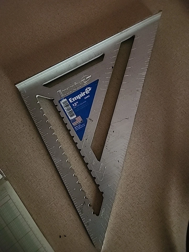 Empire Level 3990 12" Heavy-Duty Magnum Rafter Square - Image 1 of 1