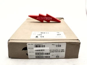 New Open Box Emulex LP10000DC-E 2Gb DP PCI-X FC Fibre Channel Host Bus Adapter - Picture 1 of 7