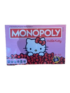 Hello Kitty - MONOPOLY Board Game - NEW SEALED - Hasbro Boxed - Picture 1 of 4