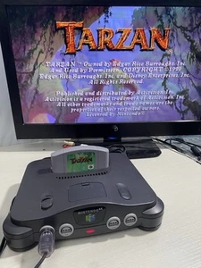 Disney's Tarzan (Nintendo 64, 2000) N64 Cartridge getestet - Bild 1 von 5