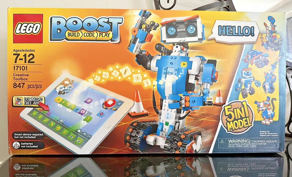 LEGO Boost: Creative Toolbox (17101) IOB w/ Sealed Bags - Build Your Own Robot! - Image 1 of 4