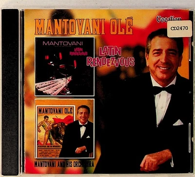 Mantovani & His Orchestra -Ole & Latin Rendezvous -2on1 CD -1963 & 1965 Vocalion - Image 1 of 3