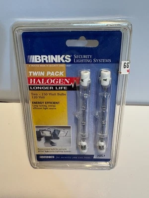 2 bombillas halógenas de seguridad para iluminación exterior de 150 vatios - T3 halógenas #7057 Foto 1 de 2