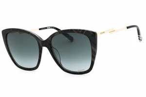 Gafas de sol MISSONI MIS 0123/G/S 0S37 9O blanco negro patrón marco gris lente 57 mm - Imagen 1 de 4