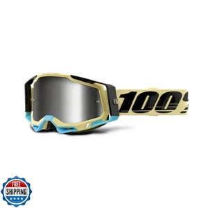 100% Racecraft 2 Mountain Bike and Motocross Goggles - MX and MTB Racing Prot - Picture 1 of 1