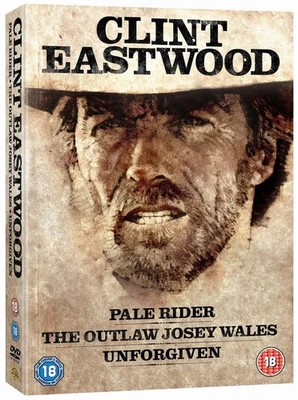 Pale Rider/The Outlaw Josey Wales/Unforgiven DVD (2010) Clint Eastwood cert 18 - Image 1 of 2