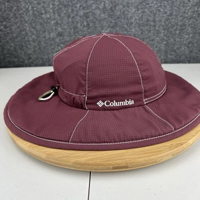 Columbia Mujer Sombrero Cubo Boonie Correa Ajustable OSFM Adulto Rojo Ligero Foto 1 de 4