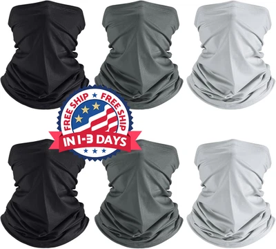 Mascarillas para el sol UV 6 pzs rímel Sun pasamontañas pasamontana cubo cara Foto 1 de 4