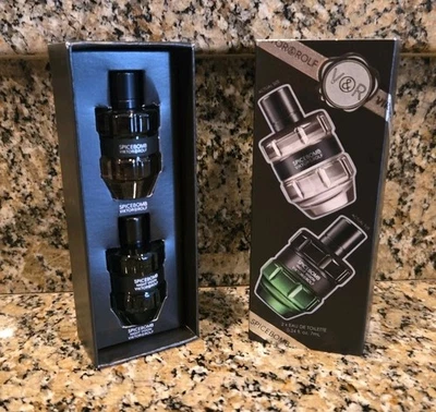Viktor&Rolf Mini Duo Spicebomb & Night Vision Eau de Toilette Colonia Set NUEVO  Foto 1 de 4