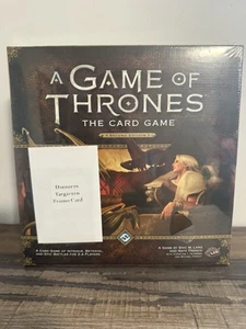 Game of Thrones The Card Game 2nd Edition Sealed Fantasy Flight + Promo Card - Picture 1 of 12