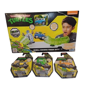 TMNT Action Figure Teenage Mutant Ninja Turtles 2023 Shell Riders Trick City Set - Bild 1 von 13