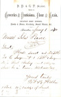Albro Co Taunton MA 1871 Letterhead Staple Dry Goods Groceries Flour Grain
