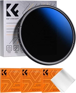 Filtros ND variables K&F Concept 58 mm ND2-2000, densidad neutra (Nano-K) - Imagen 1 de 8