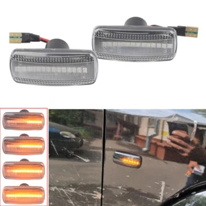 Indicador LED Luz Marcadora Lateral Dinámica para Chrysler 200 300 Jeep Commander - Imagen 1 de 10