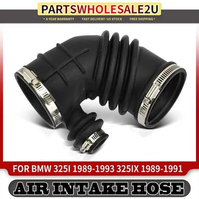 Manguera de admisión de aire superior del motor con abrazadera para BMW E30 325iX 1989-1991 325i 1989-1993 Foto 1 de 4