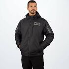 New FXR Mens Expedition Lite Winter Jacket, Snowmobile Coat, Black, 2XL / XXL