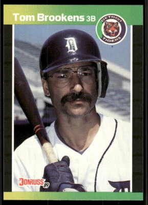 1989 Donruss #508a Tom Brookens - Image 1 of 2