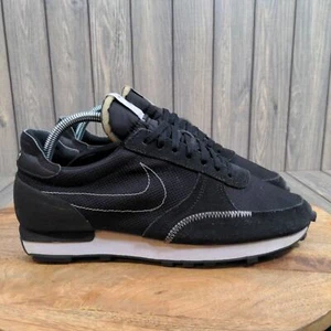 Nike Daybreak Type Retro Shoes Black White Running Sneakers Casual M 8 W 9.5 - Picture 1 of 11